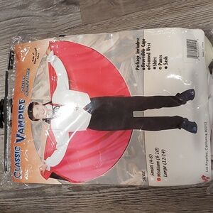 Classic Vampire Costume Sixe Medium 8-10